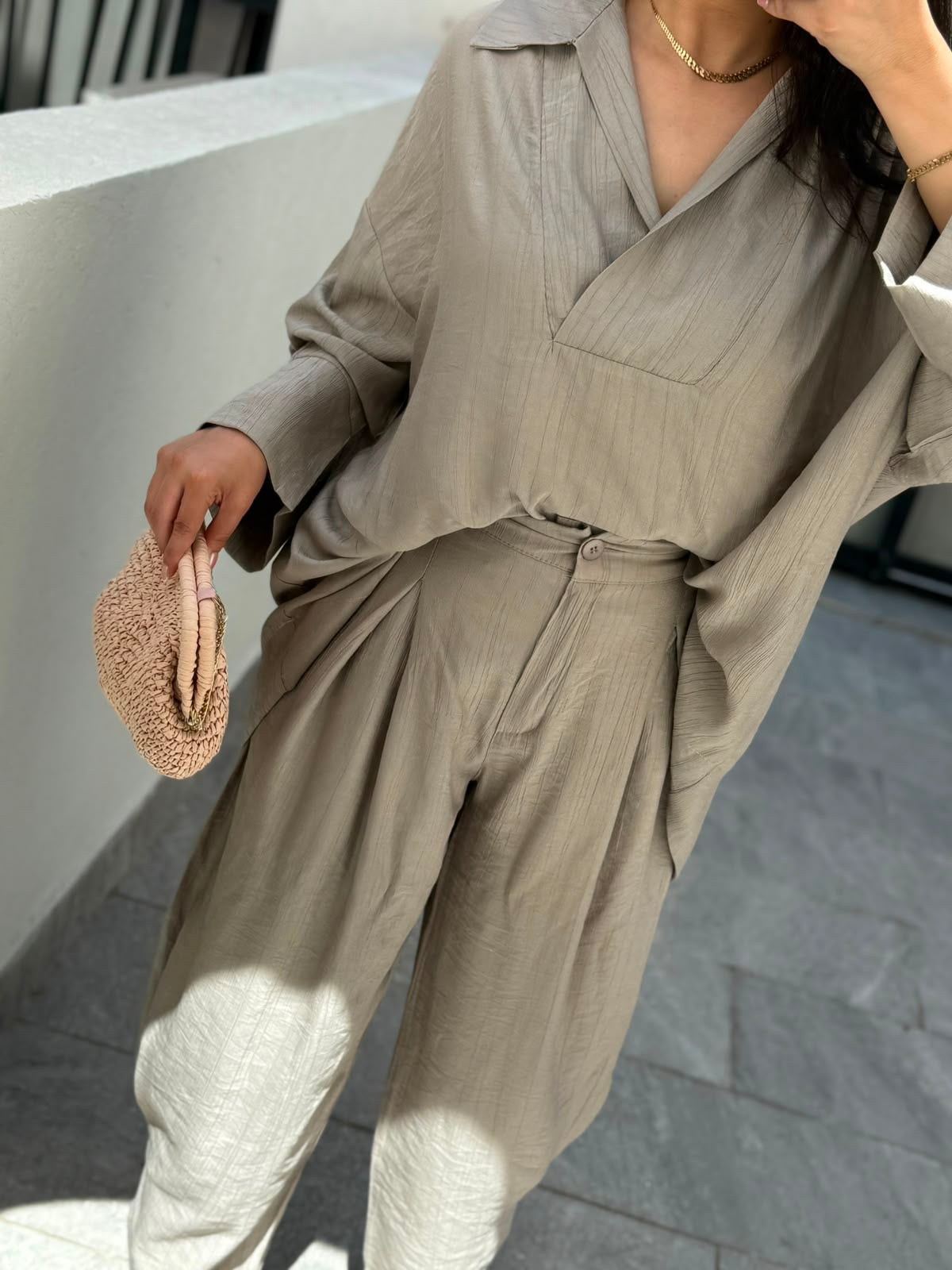 ENSEMBLE ULU TAUPE