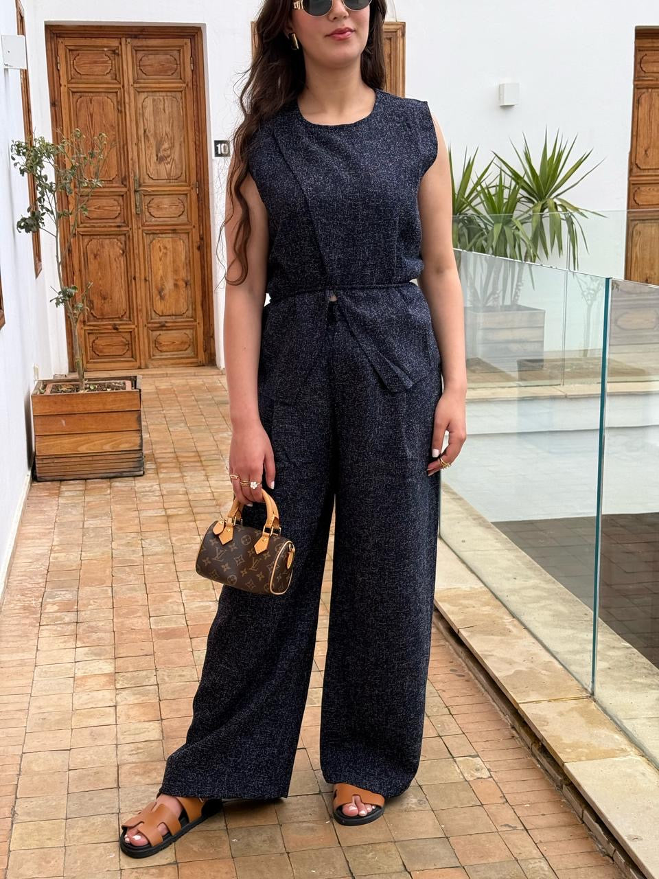 Ensemble Clémence bleu marine