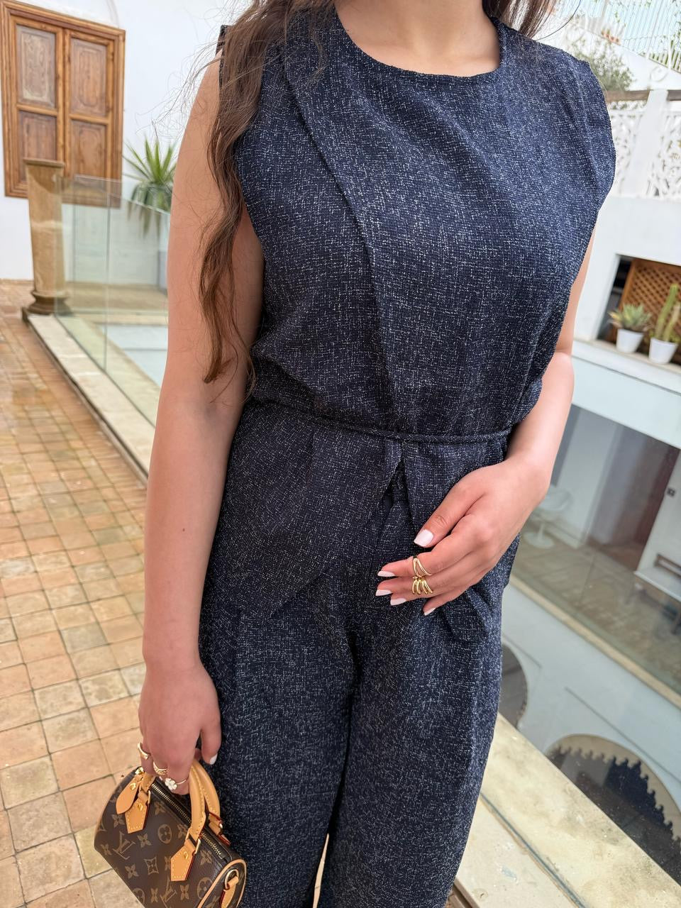 Ensemble Clémence bleu marine