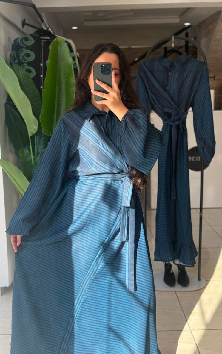 ROBE ZIMMY BLEUE
