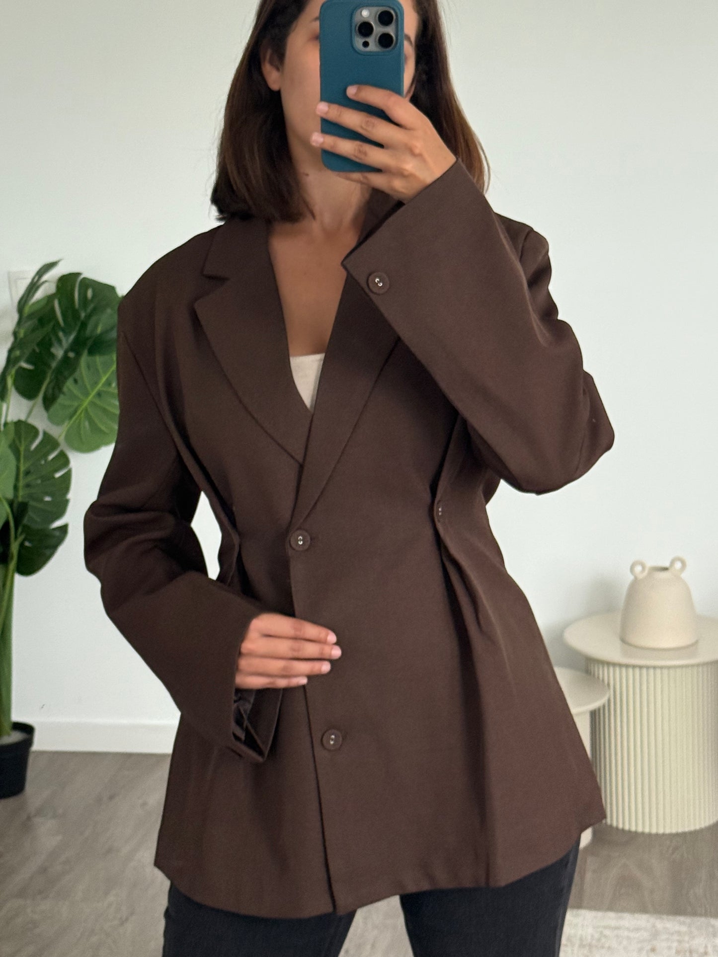 BLAZER BASTILLE MARRON