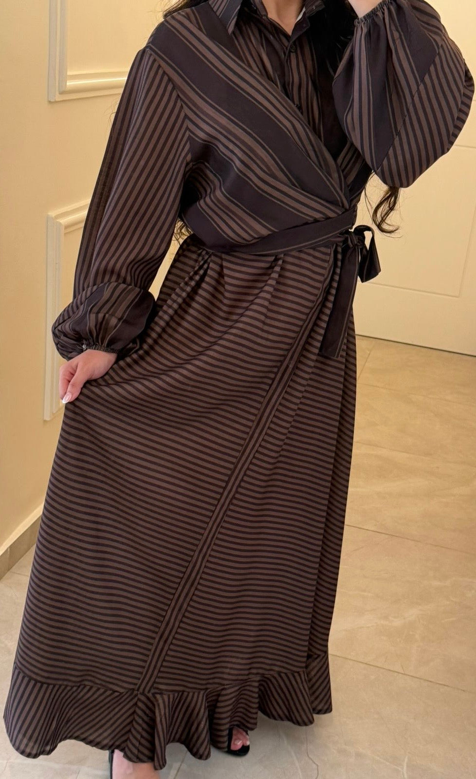 ROBE ZIMMY MARRON