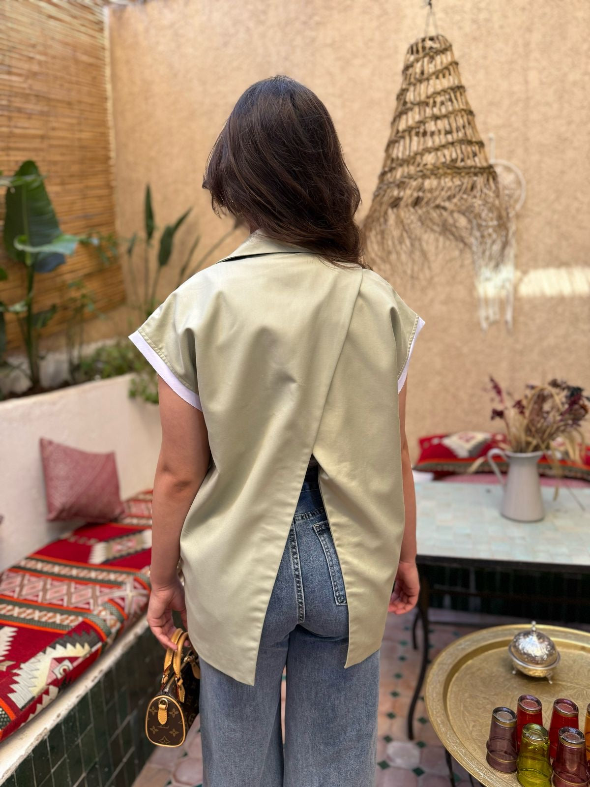 BLAZER SANS MANCHES KANTA