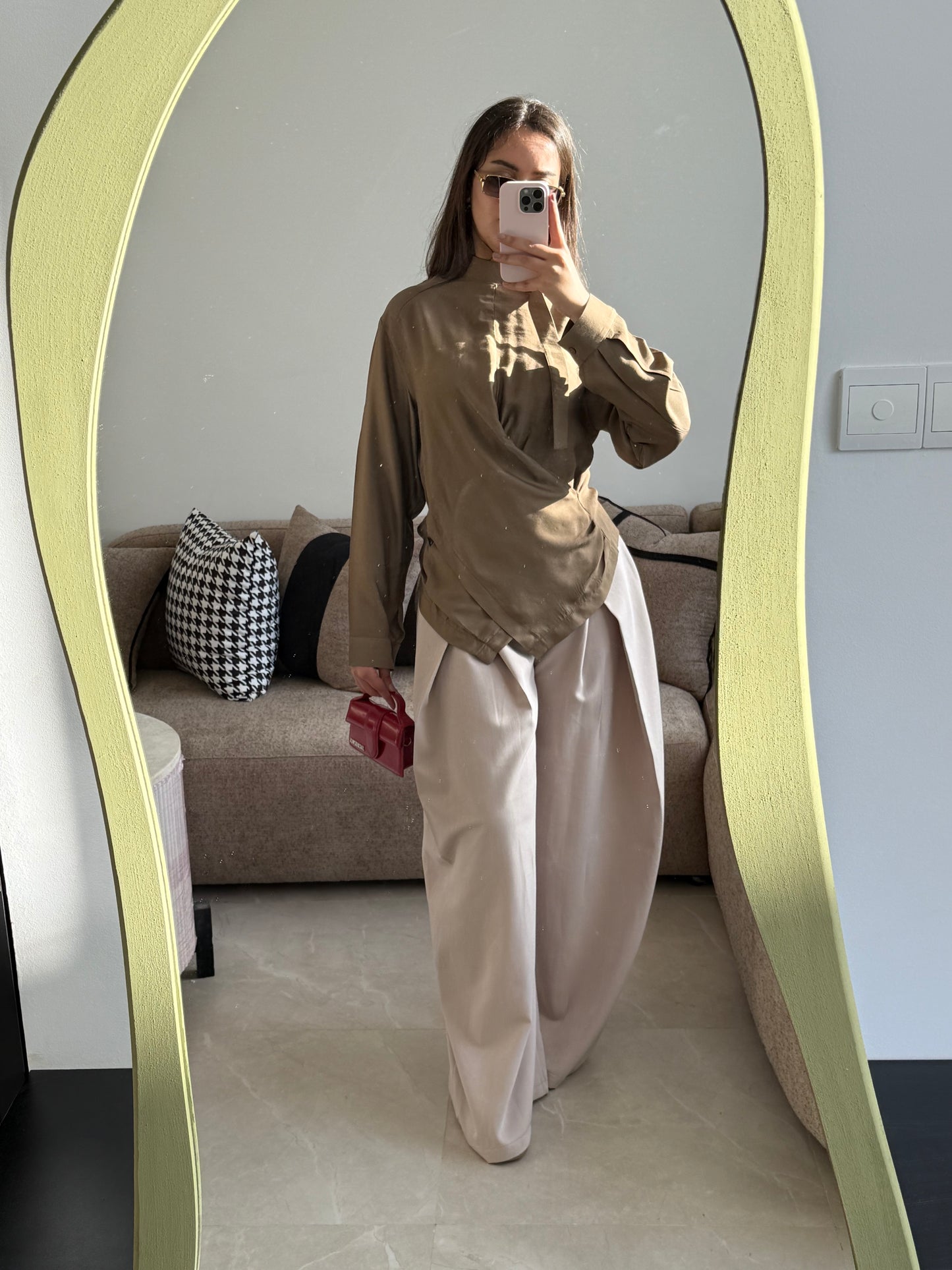 PANTALON COY BEIGE