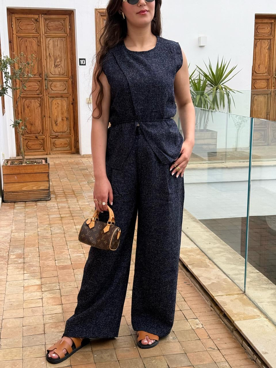 Ensemble Clémence bleu marine