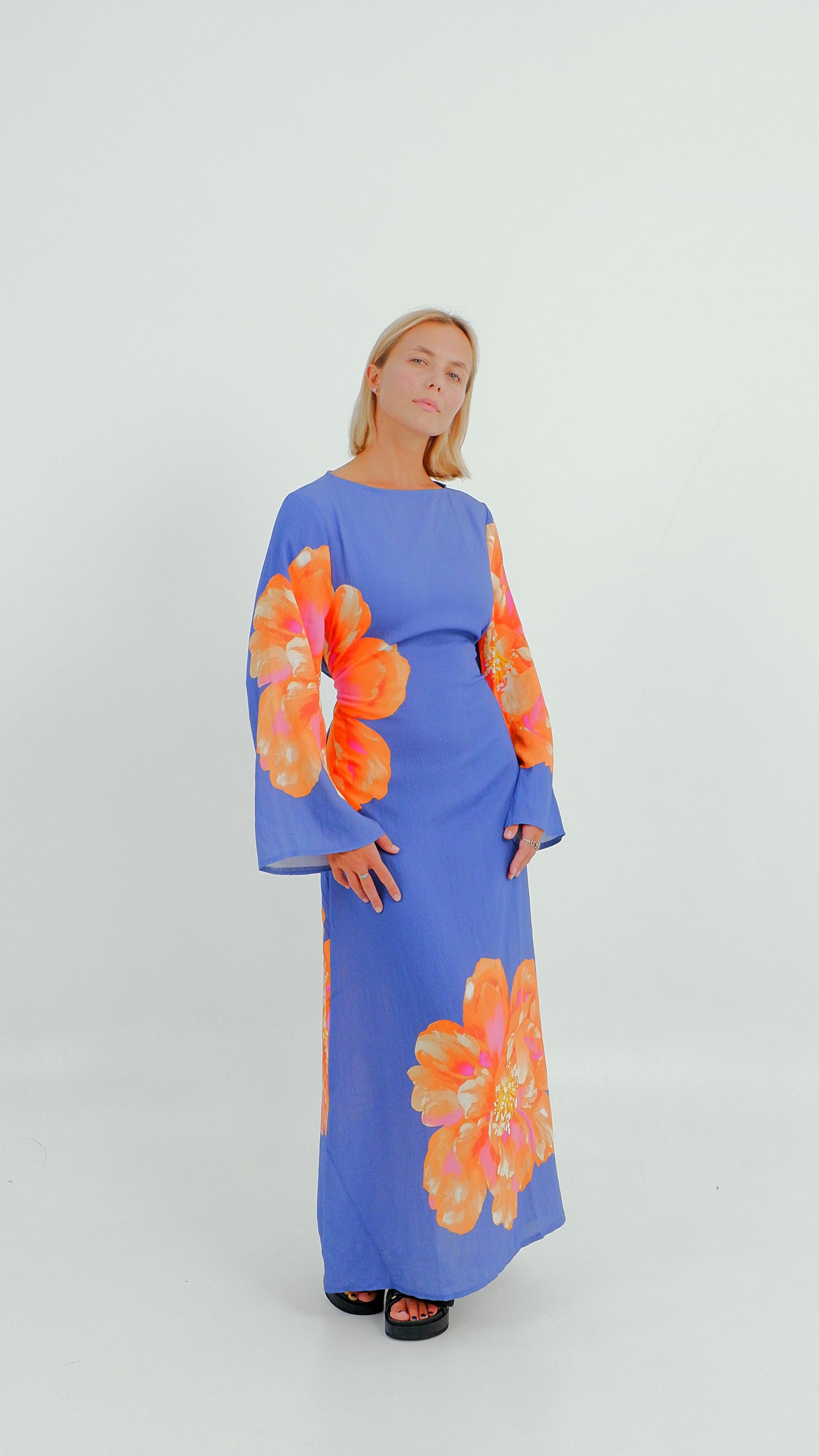 ROBE ULUWATU BLEUE