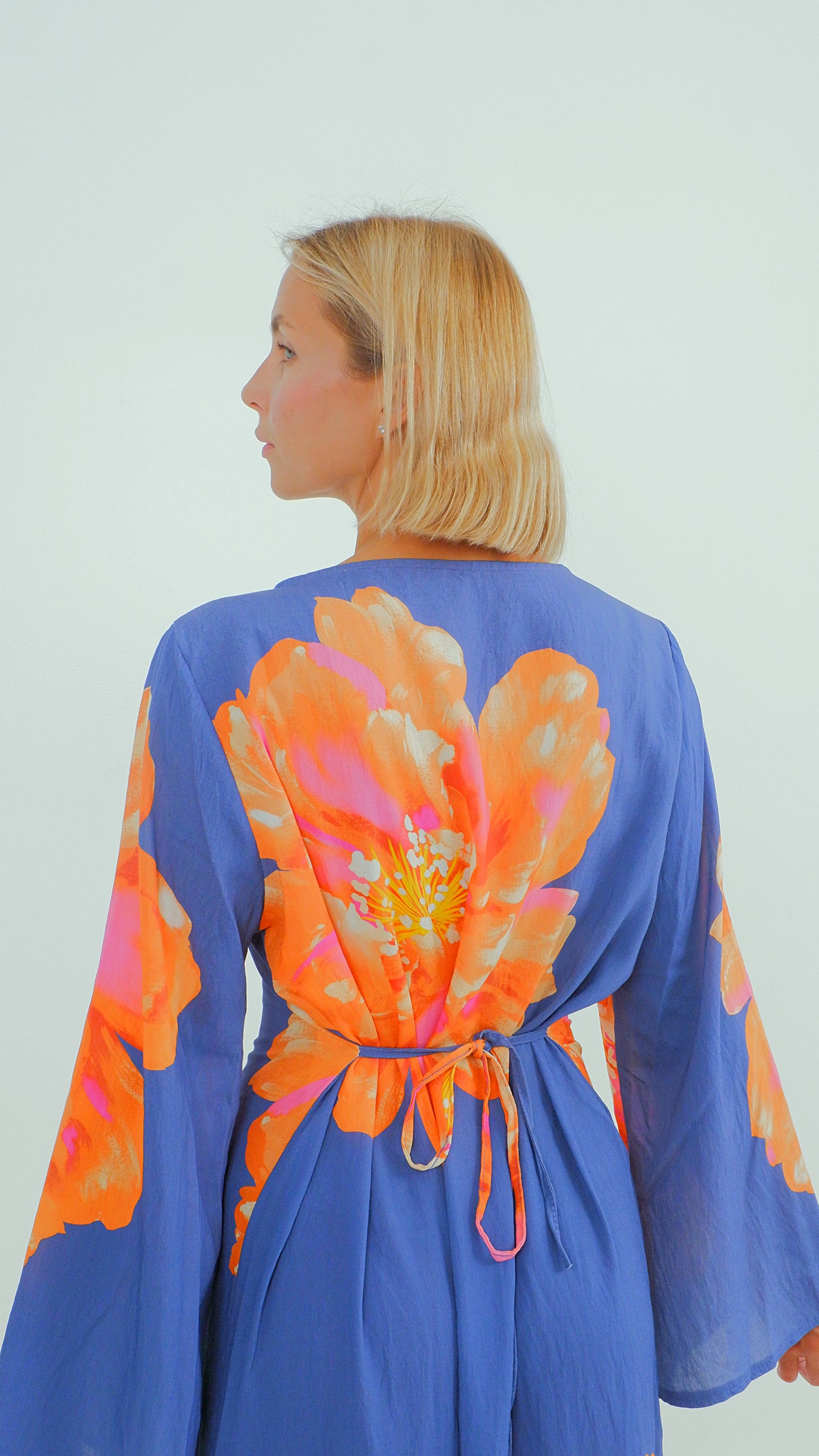 ROBE ULUWATU BLEUE