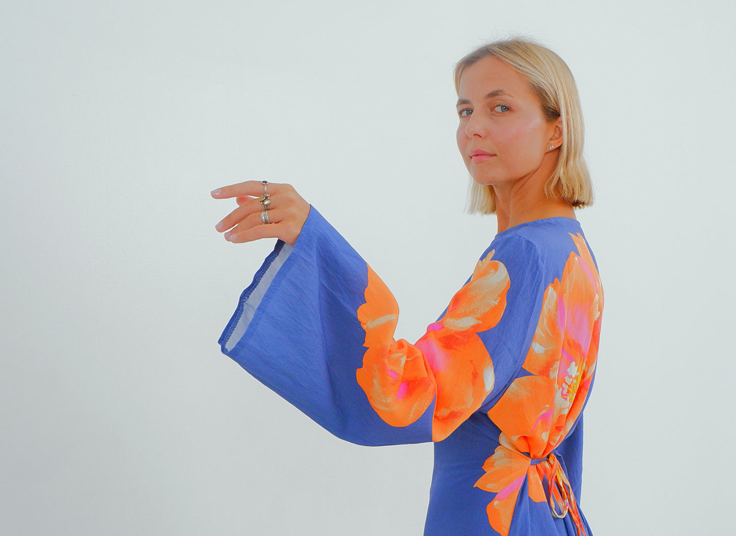 ROBE ULUWATU BLEUE