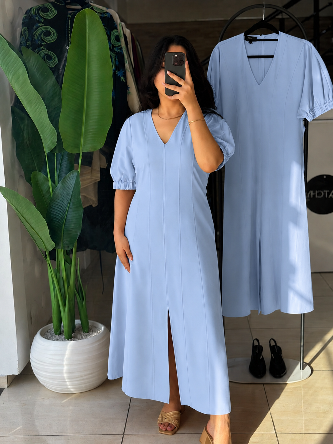 ROBE SIMPY BLEU CIEL