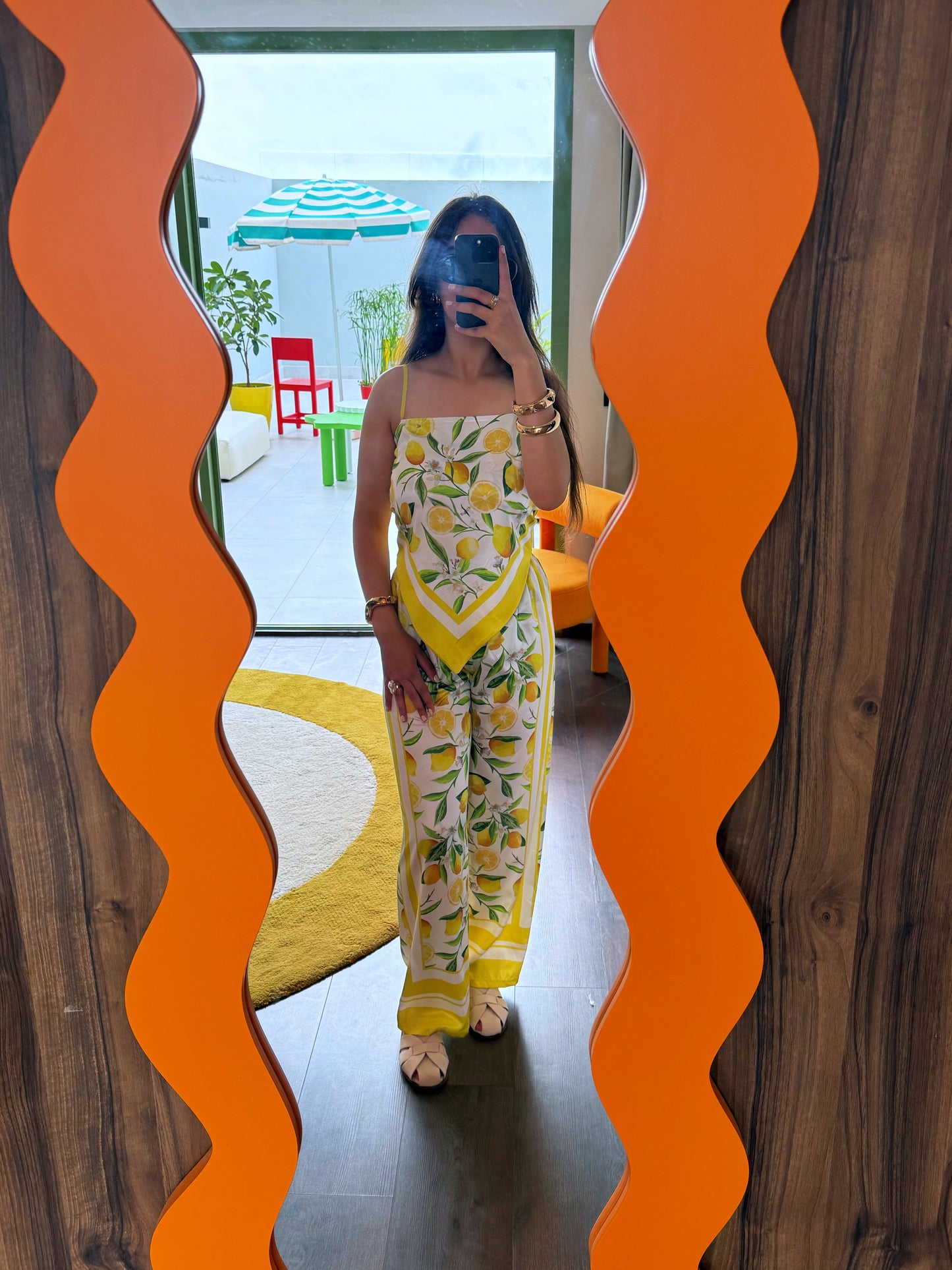 ENSEMBLE AMALFI JAUNE