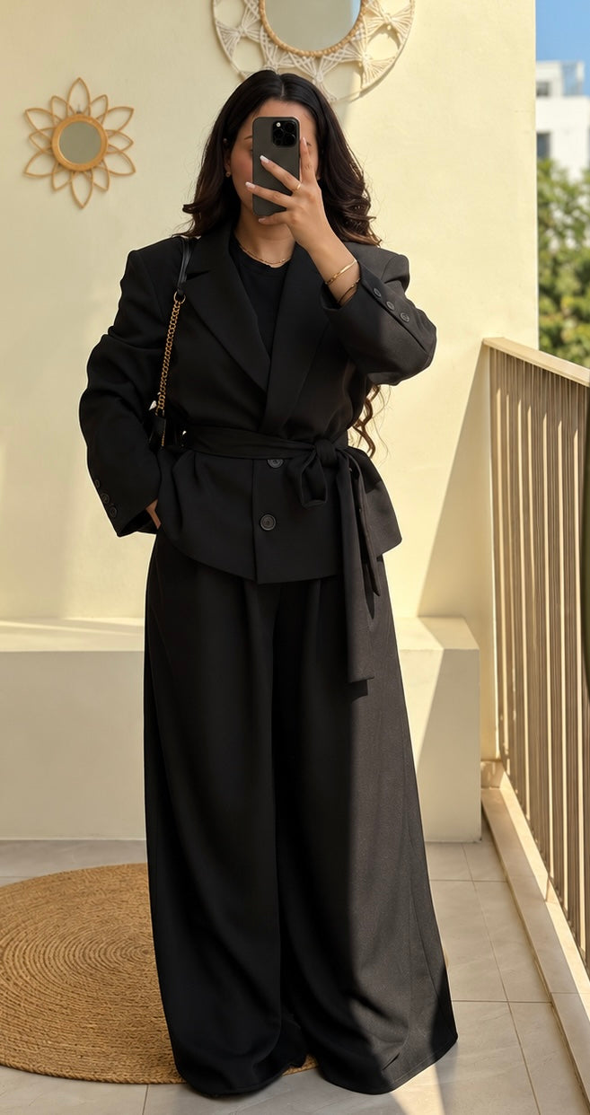 BLAZER NOIR CYNTA
