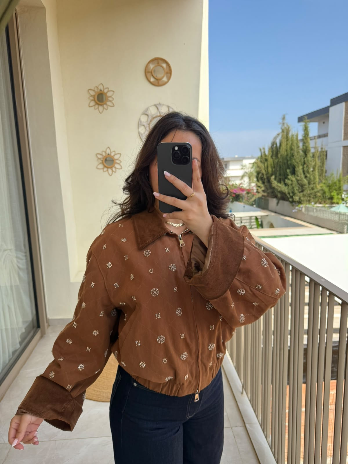 VESTE STRASS MAJ