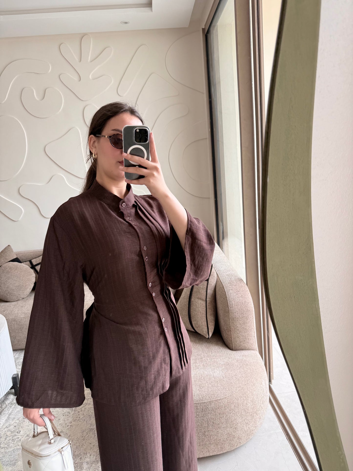 ENSEMBLE LINO MARRON