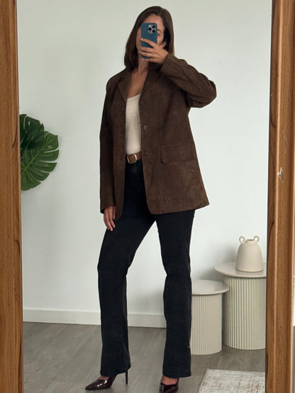 BLAZER DAIM MARRON CHOCO