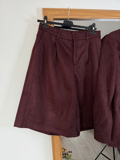 ENSEMBLE JUPO BORDEAUX DAIM