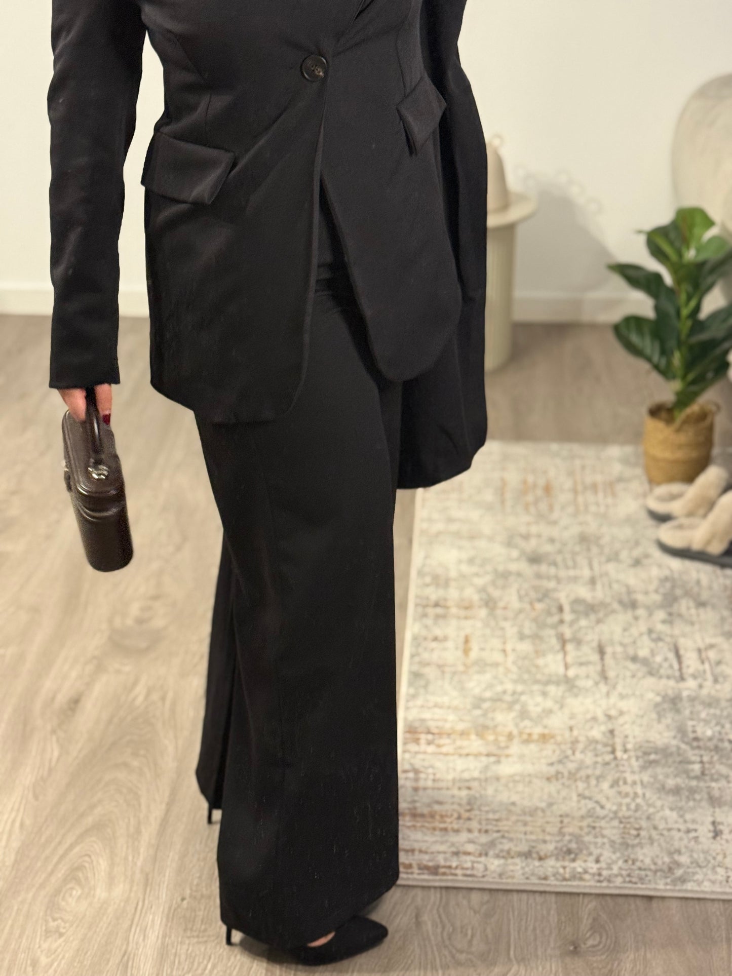 Ensemble Blazer et pantalon YAZMI NOIR