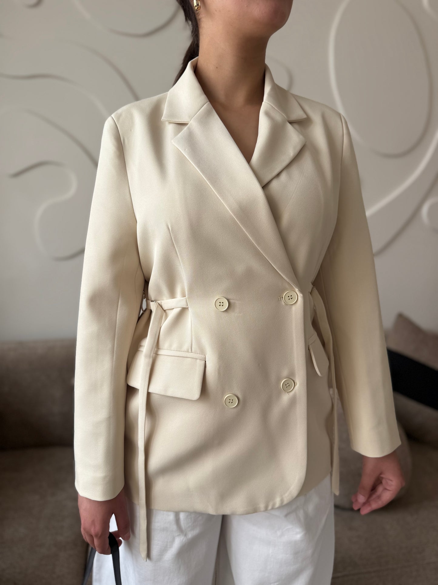 BLAZER BUTTER YELLOW