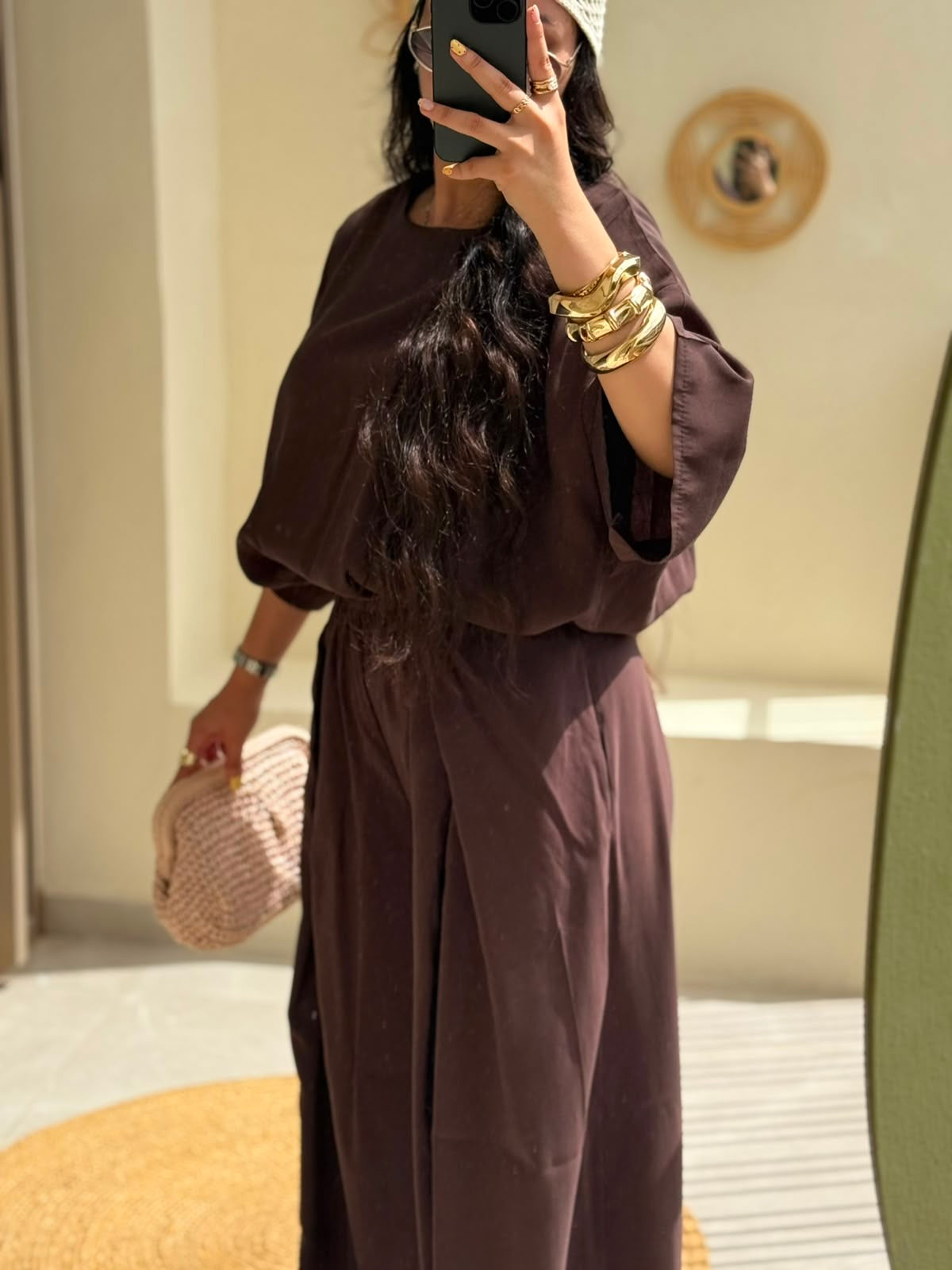 ENSEMBLE MARRON YATA