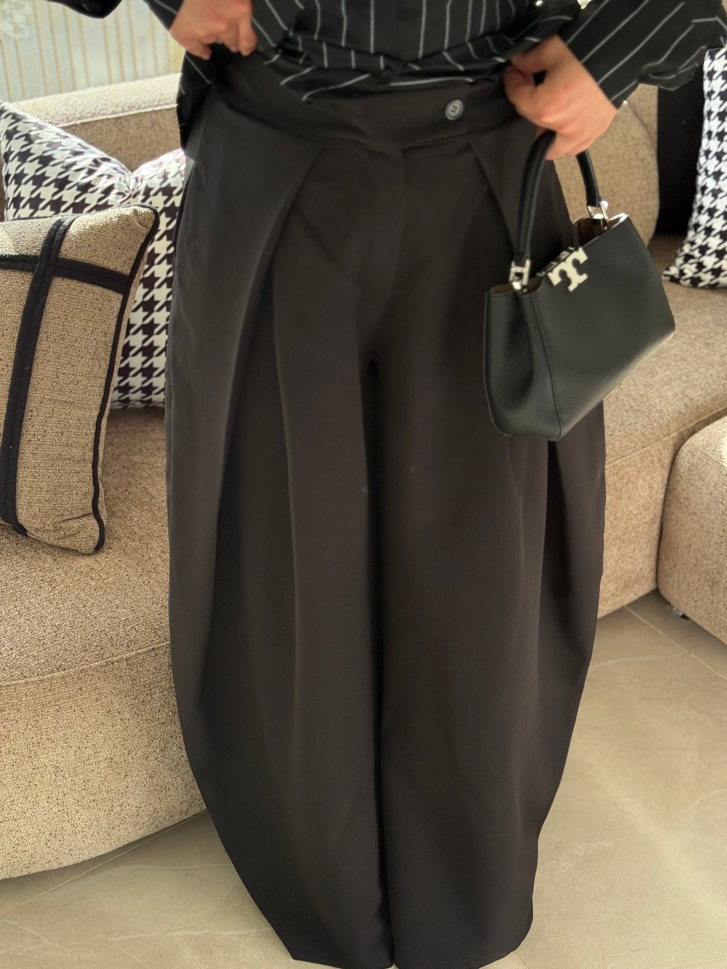 PANTALON COY NOIR