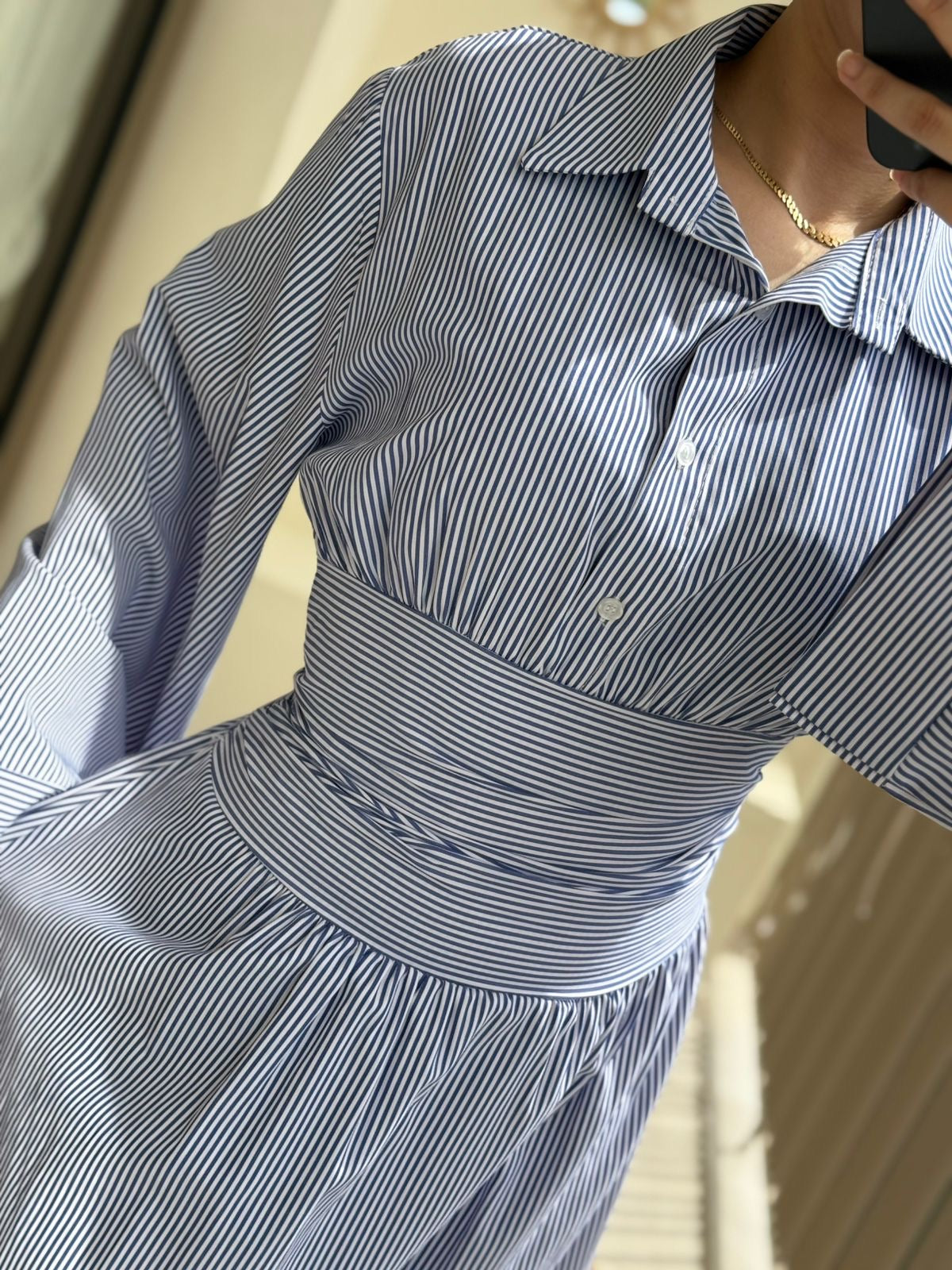 ROBE POLIGNANO BLEU