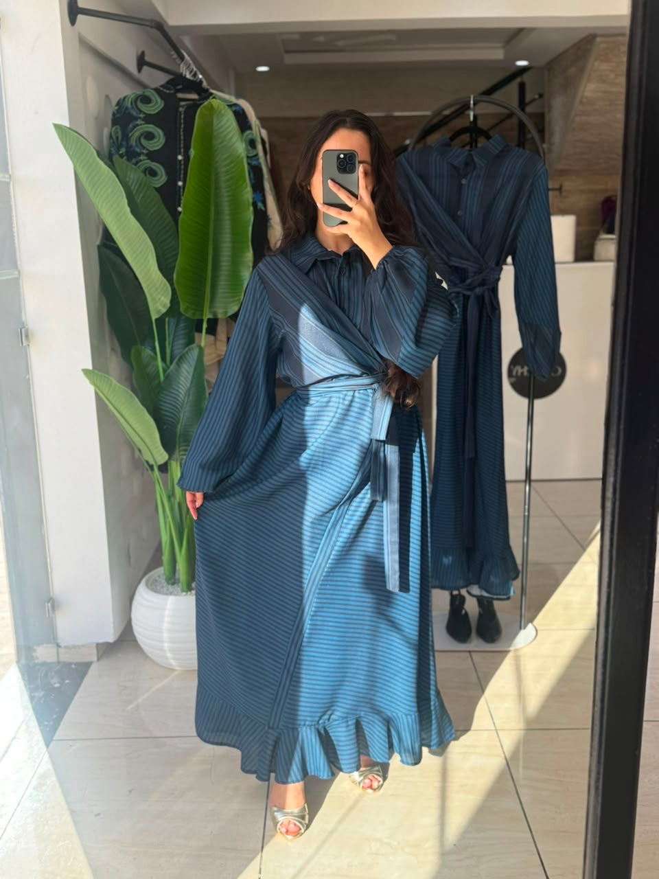 ROBE ZIMMY BLEUE