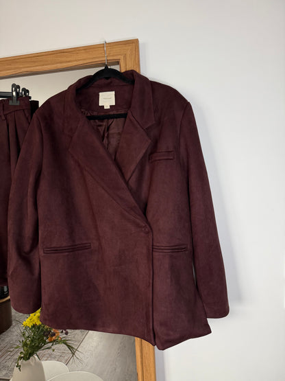 ENSEMBLE JUPO BORDEAUX DAIM