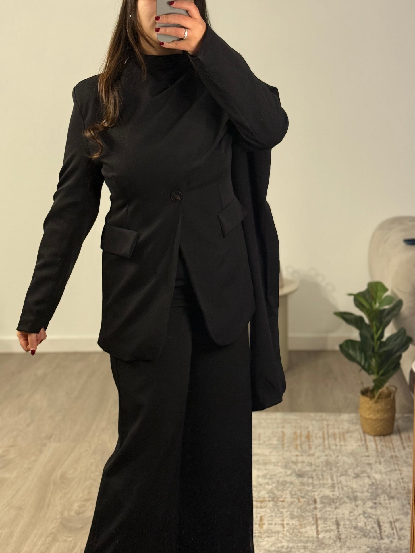 Ensemble Blazer et pantalon YAZMI NOIR
