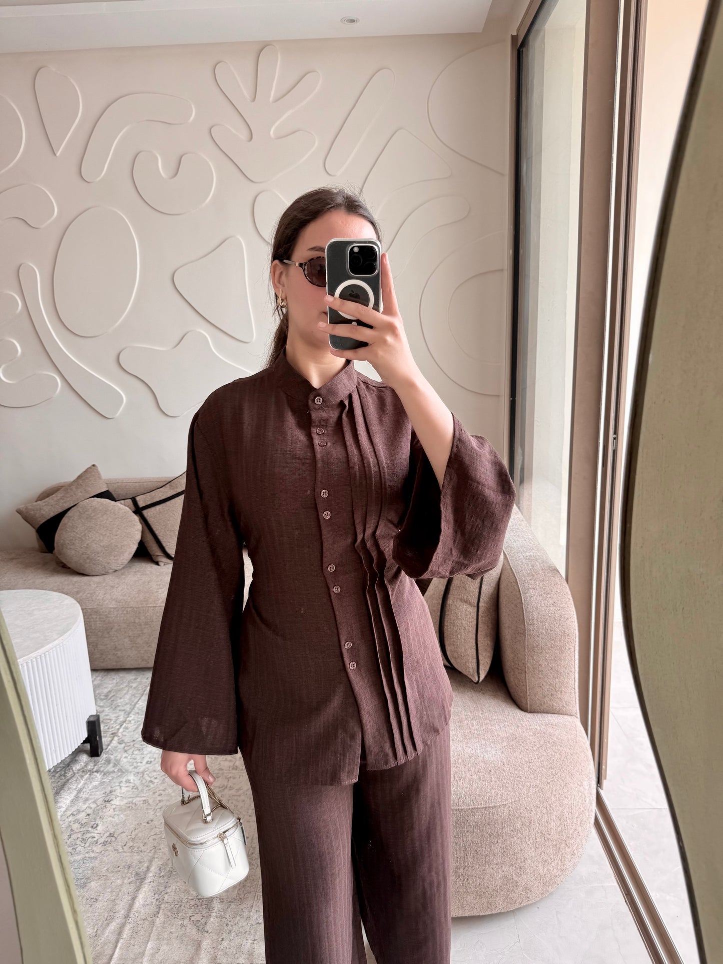 ENSEMBLE LINO MARRON