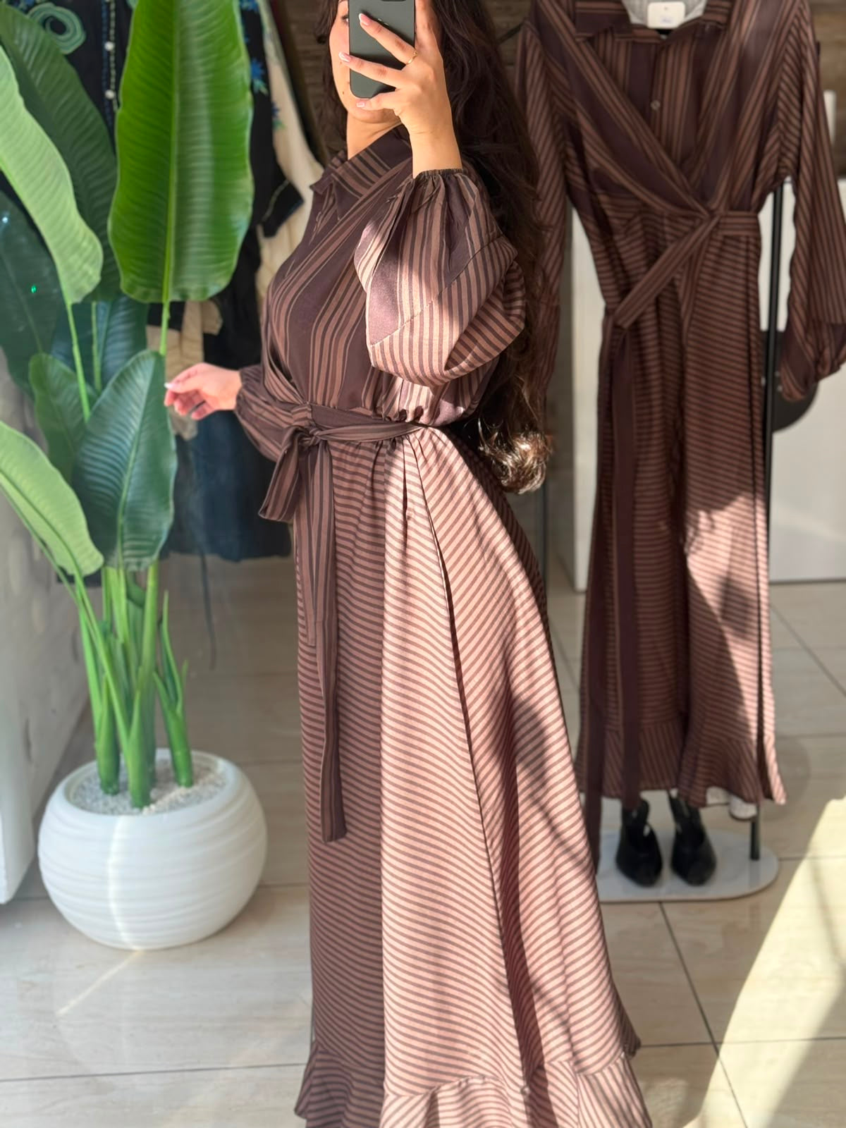 ROBE ZIMMY MARRON