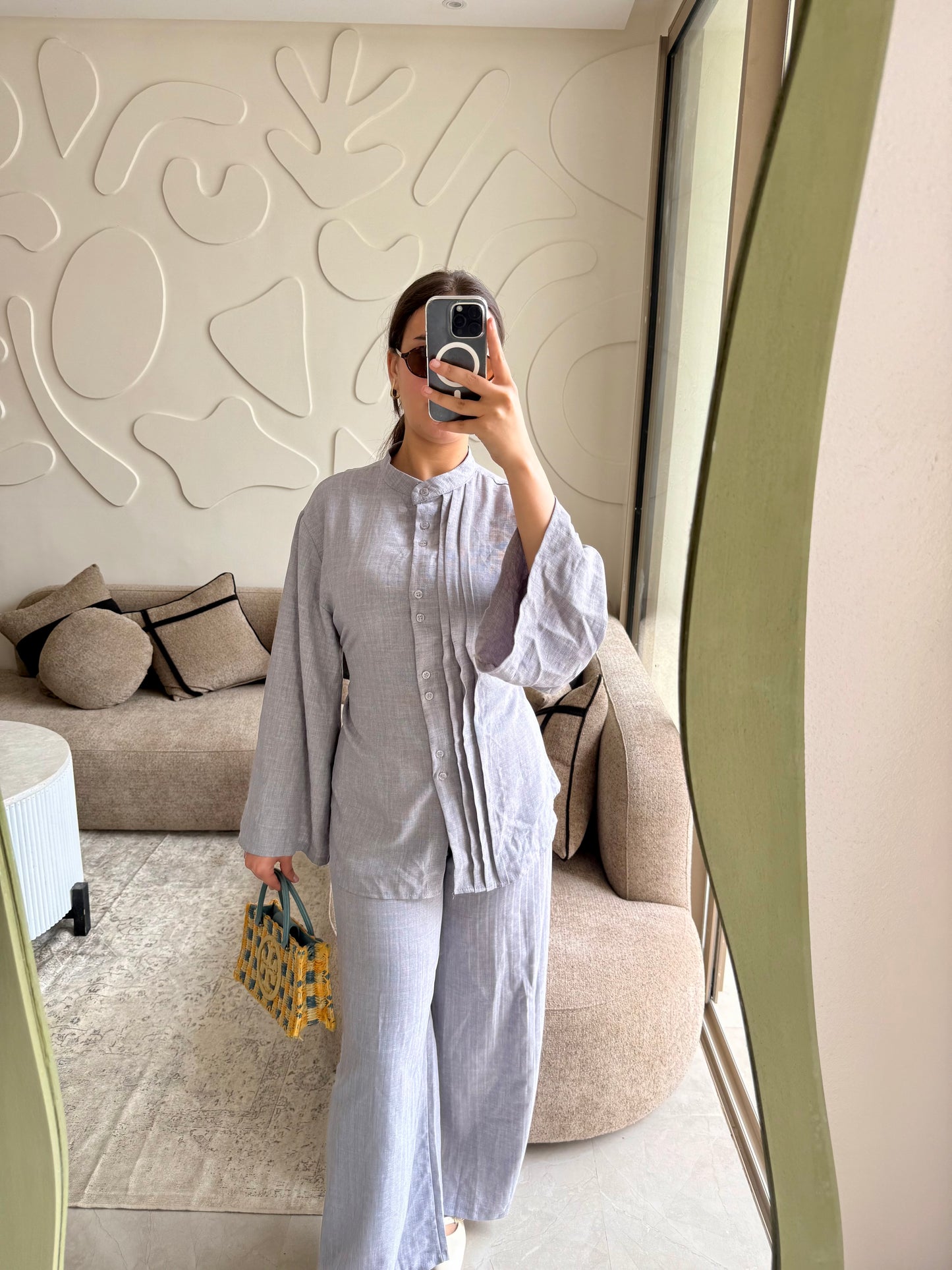 ENSEMBLE LINO BLEU