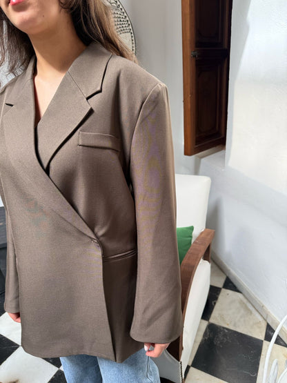 BLAZER PARIS MARRON