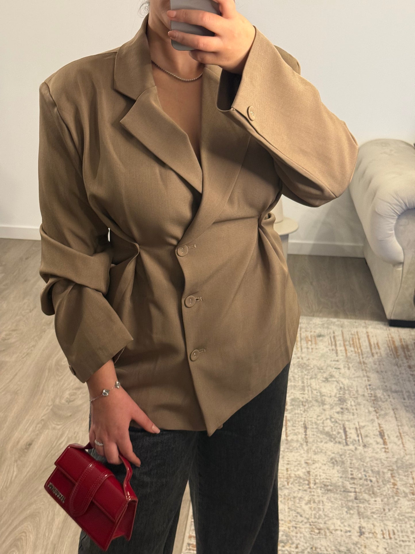 BLAZER BASTILLE BEIGE