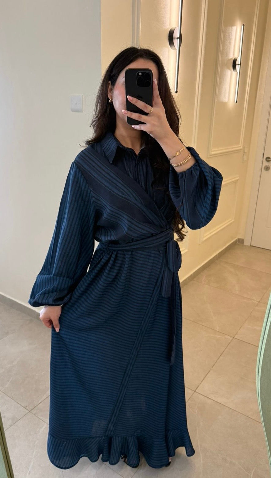 ROBE ZIMMY BLEUE