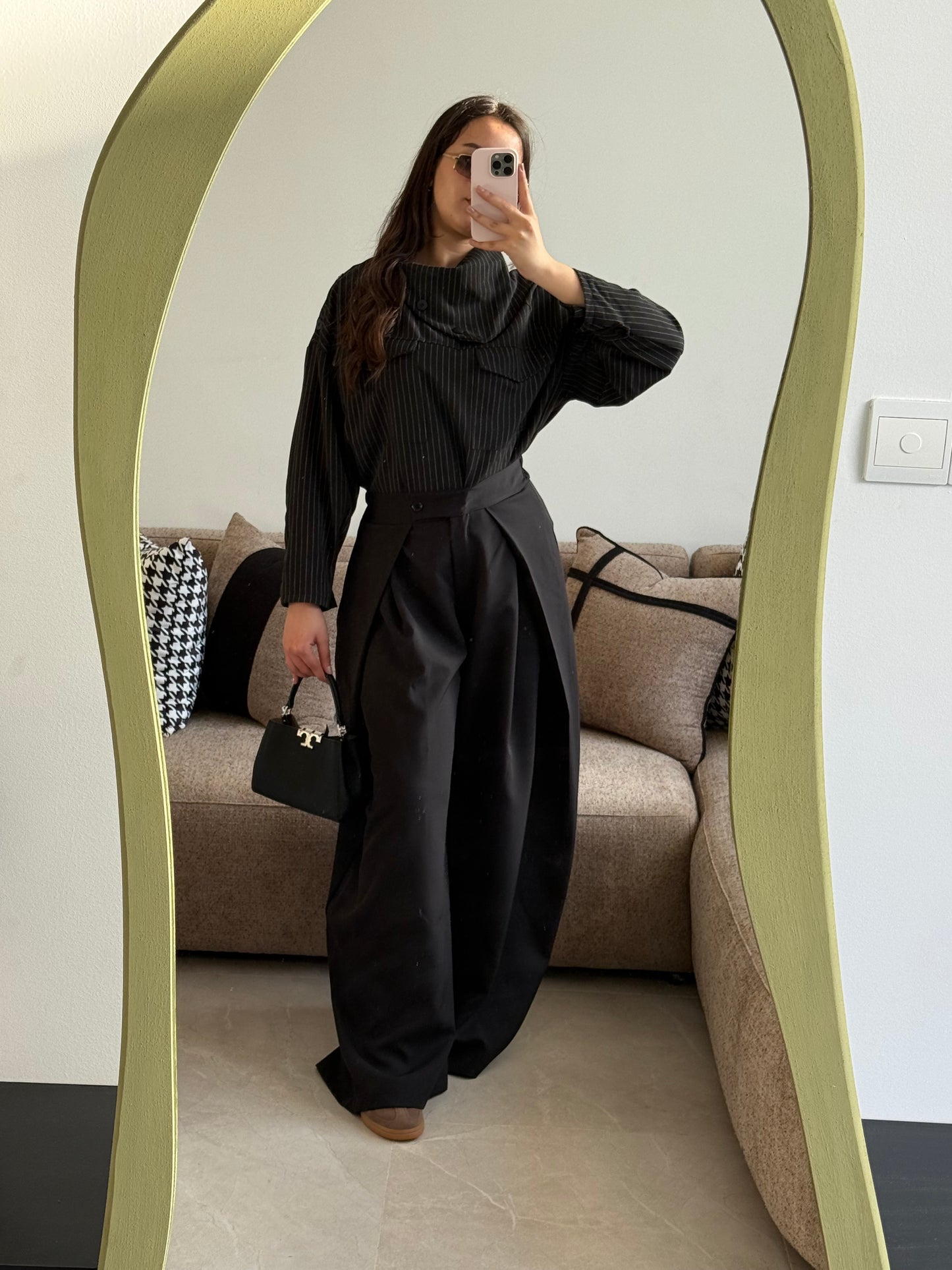 PANTALON COY NOIR