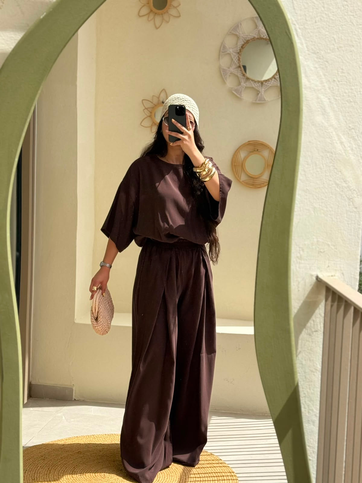 ENSEMBLE MARRON YATA