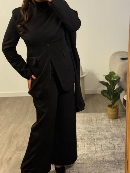 Ensemble Blazer et pantalon YAZMI NOIR