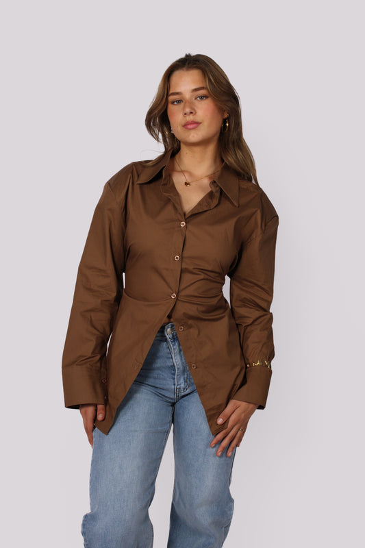 CHEMISE CINTRÉE À FIL