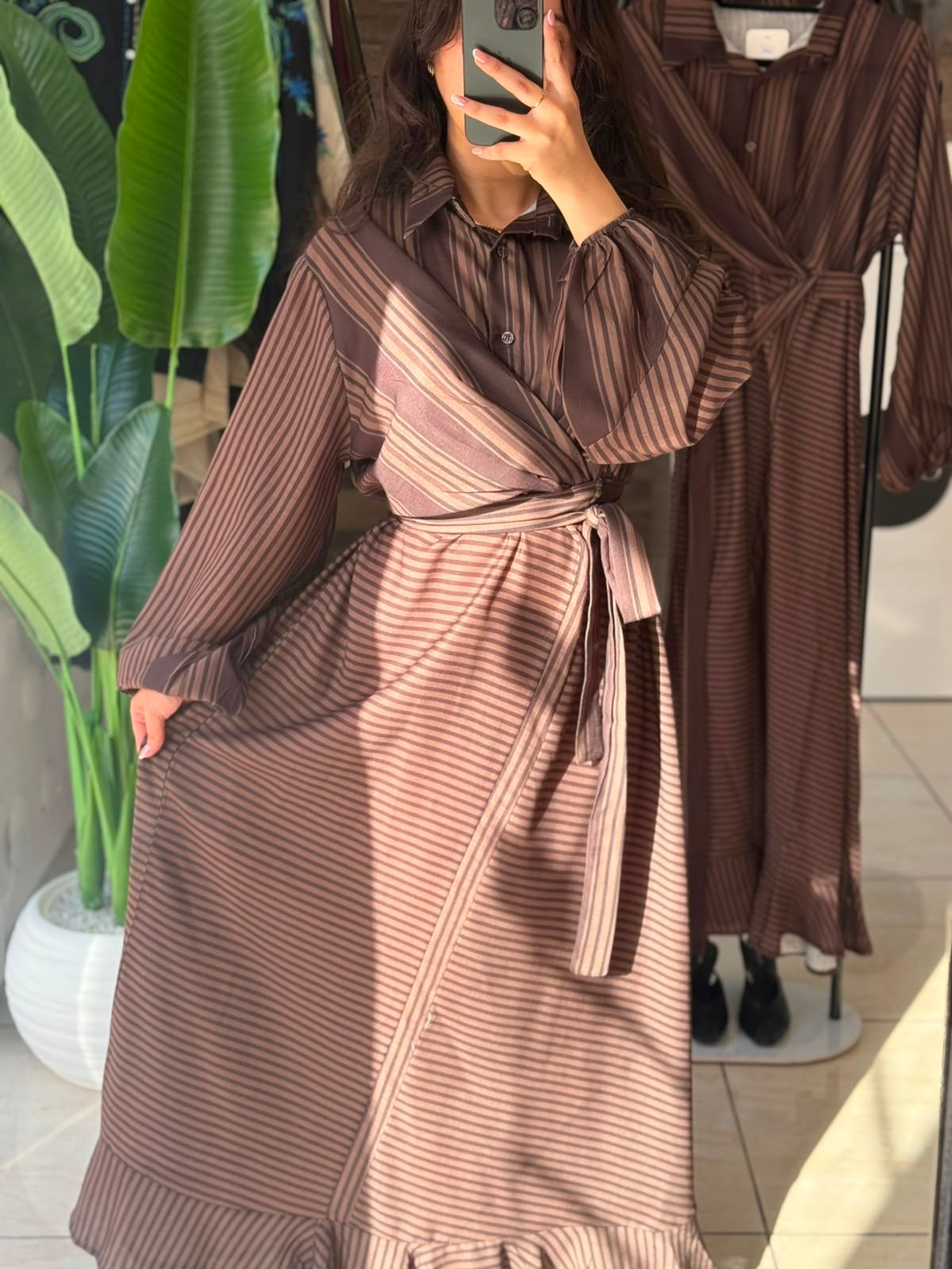 ROBE ZIMMY MARRON