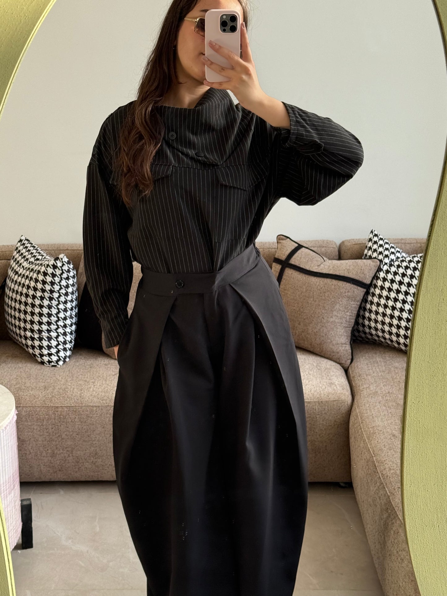 PANTALON COY NOIR