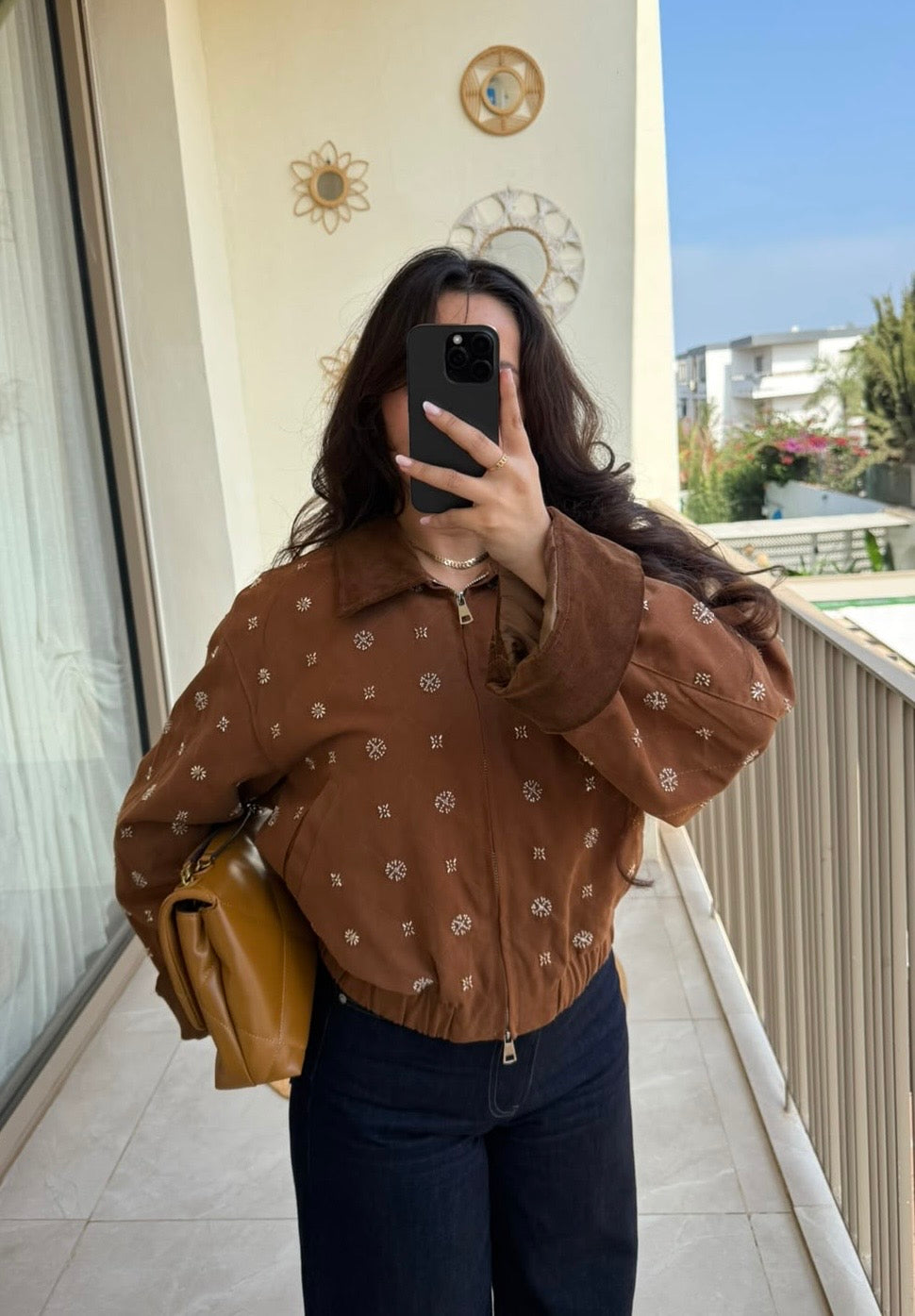 VESTE STRASS MAJ