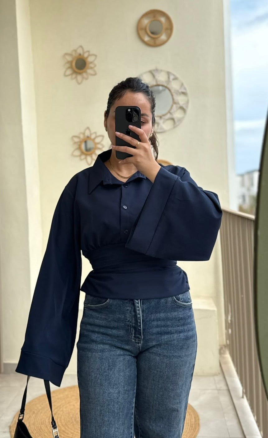 CHEMISE ANV BLEUE MARINE