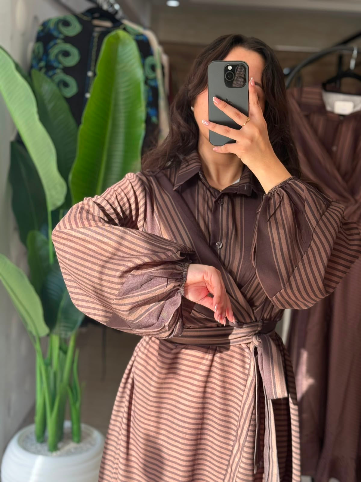ROBE ZIMMY MARRON