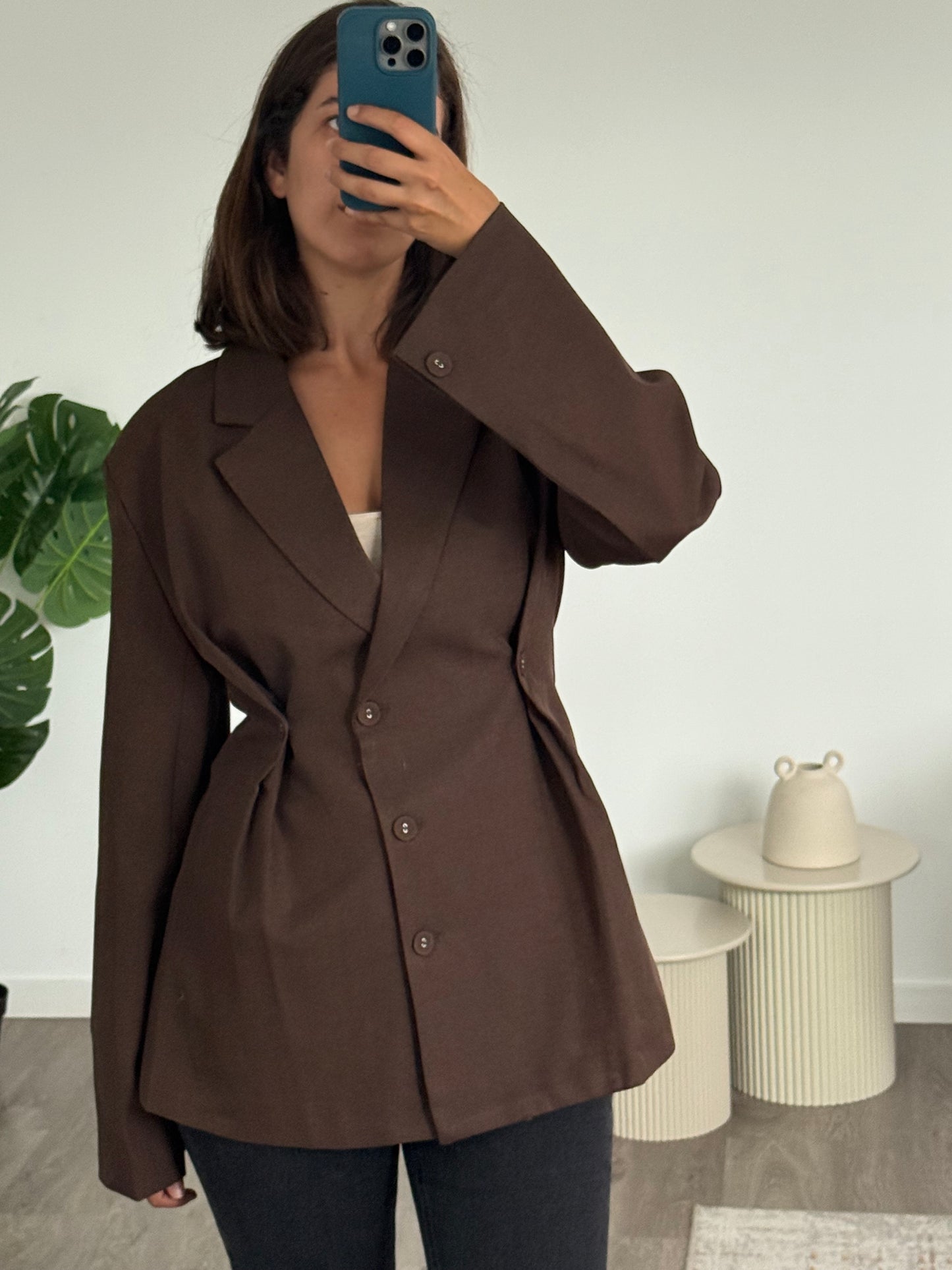 BLAZER BASTILLE MARRON