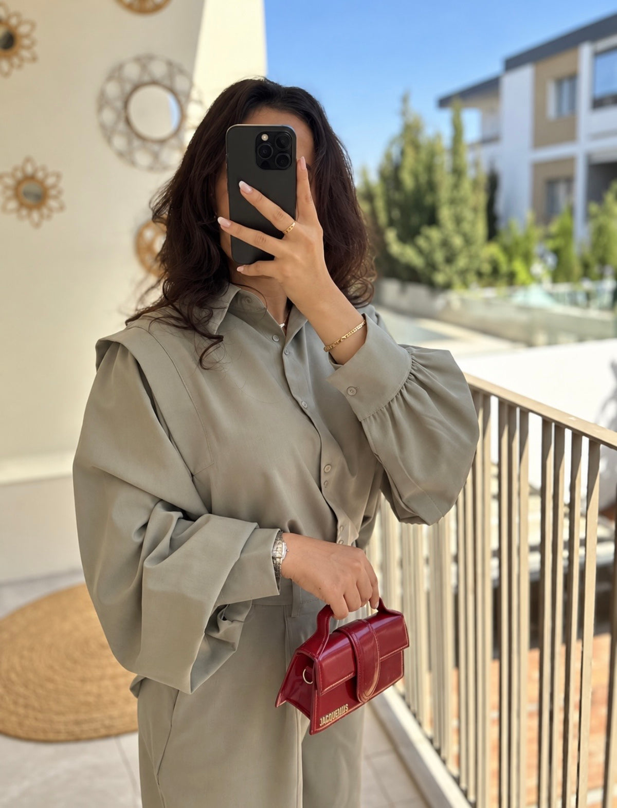 ENSEMBLE VERT SAUGE