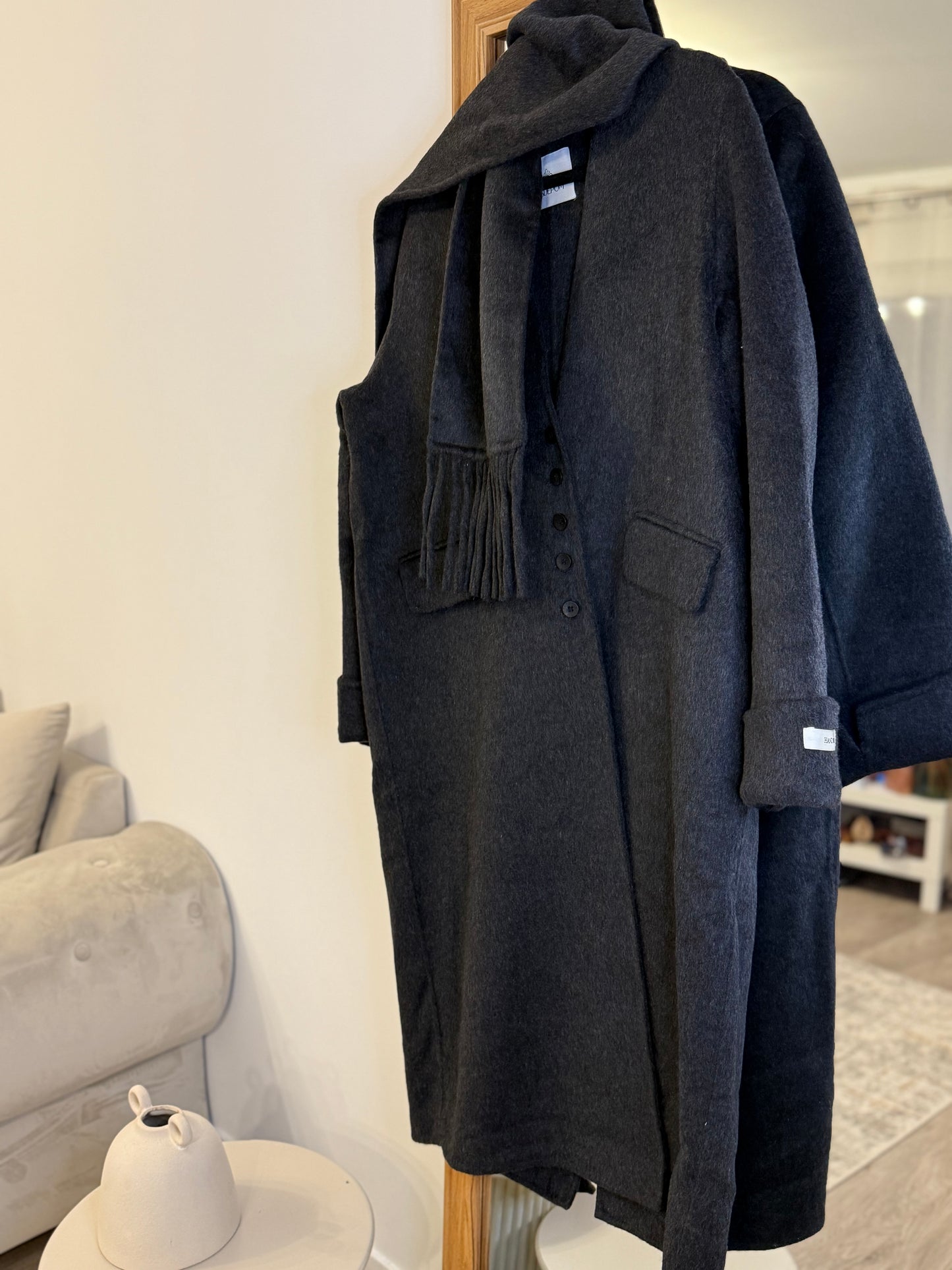 MANTEAU MAX GRIS