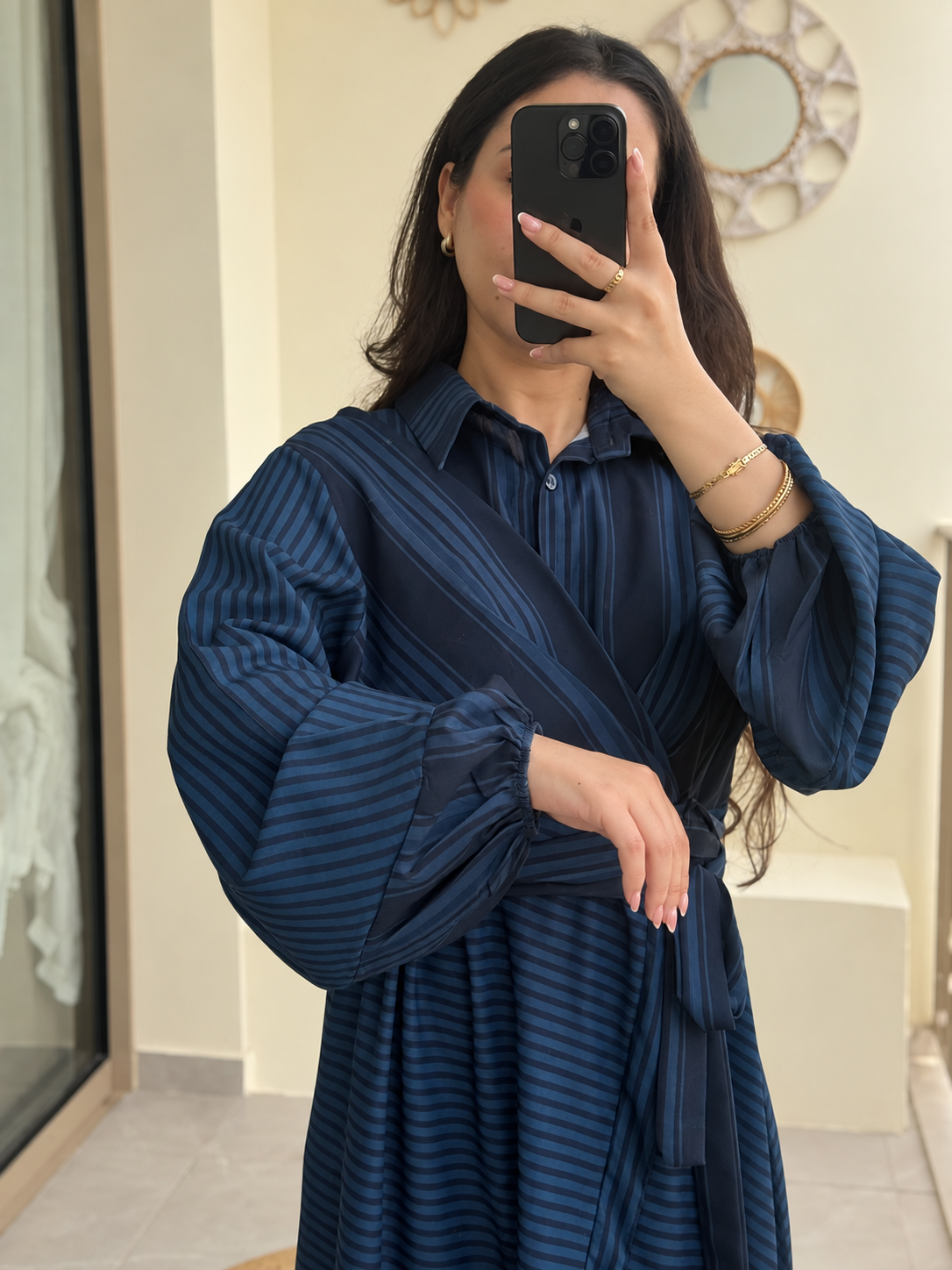 ROBE ZIMMY BLEUE