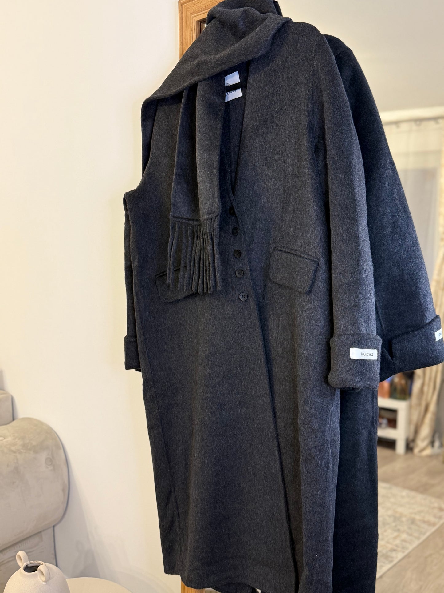 MANTEAU MAX GRIS