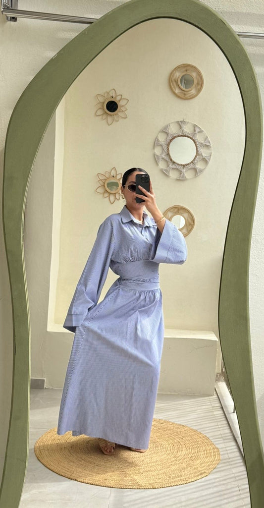 ROBE POLIGNANO BLEU