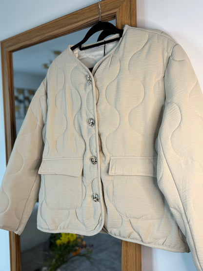 VESTE SOLI BEIGE