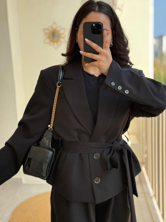 BLAZER NOIR CYNTA